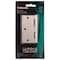 Prosource Square Corner Door Hinge, Steel, Satin Nickel, Loose Pin, 180 deg Range of Motion BH-202SN-PS - alternate 3