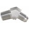 Gates MALE JIC 37 FLARE TO MALE PIPE NPTF - 45 SAE TO SAE G60497-2020 - alternate 2
