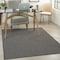 Homeroots 5' X 7' Charcoal Indoor Outdoor Area Rug 522505 - alternate 6