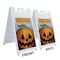 Signmission Pumpkins, A-Frame & 2 Decals Installed, Heavy-Duty Plastic Frame SBHD-D-2436-Pumpkins - alternate 5