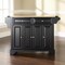 Crosley Lafayette Wood Top Full Size Kitchen Island/Cart KF30001BBK - alternate 9
