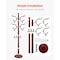 Vevor Freestanding Coat Rack Wooden Coat Tree with Stable Large Base & 11 Hooks M-52 - alternate 7