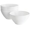 Gibson Ultra Patio 4 Piece Tempered Opal Glass Dessert Bowl Set in White 135276.04 - alternate 1
