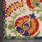 Homeroots 10' X 14' Ivory Blue And Orange Indoor Outdoor Area Rug 521655 - alternate 9