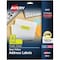 Avery Dennison Laser Labels, 1x2-5/8, Yellow, PK750 5972 - alternate 1