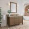 James Martin Vanities Brittany 60" Single Vanity, Saddle Brown, w/ 3 CM Siberian Silestone Top 650-V60S-SBR-3SFR - alternate 6