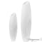 Uniquewise Tall Floor Vase, Modern White Large Floor Vase, Decorative Lightweight, Home Decor, Set of 2 QI003159.2 - alternate 1