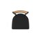 Holland Bar Stool Co Revelle 36in Swivel Extra Tall Bar Stool with Bronze Finish, Medium Back and Black Vinyl Seat 881 - alternate 10