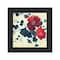 Homeroots Japanese Blossoms Black Framed Print Wall Art 530138 - alternate 4