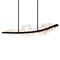 Cwi Lighting Arcus Integrated LED 50in Black Chandelier with Handcrafted Glass 1711P50-5-101 - alternate 8