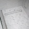 B & K 24'' Linear Shower Drain Tile-In Grate Brushed Nickel 133-008T01 - alternate 2