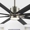 Jonathan Y Octo 66" 1-Light Contemporary Industrial Iron/Plastic Mobile-App/Remote-Controlled 6-Speed Ceiling F JYL9712B - alternate 17