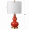 Jonathan Y Anya 20.5" Mini Glass LED Table Lamp, Sunset Orange JYL1028G - alternate 10