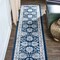 Jonathan Y Cherie French Cottage Navy/Ivory 2 ft. x 10 ft. Runner Rug MDP505E-210 - alternate 1
