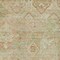 Homeroots 3' X 5' Salmon Fern Green And Beige Floral Medallion Washable Indoor Outdoor Area Rug 616628 - alternate 9