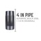 Ace Trading - Nipple Nipple Black 1.5"X4" 300U112X4 - alternate 6