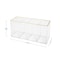 Martha Stewart Kerry Plastic 4 Compartment Pen Holder Office Desktop Organizer with Gold Trim BE-PB7357-G-CLRGLD-MS - alternate 9