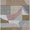 Homeroots 9' X 12' Brown Ivory And Mauve Geometric Washable Indoor Outdoor Area Rug 616734 - alternate 8