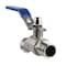 Homewerks Worldwide 1/2 in. MIP in. X 3/4 in. Garden Hose Thread Stainless Steel Bent Nose Hose Bibb VHBSSL3 - alternate 3