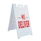 Signmission We Deliver, A-Frame & 2 Decals Installed, Heavy-Duty Plastic Frame SBHD-D-2436-We Deliver - alternate 1