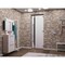 Vdomdoors Front Exterior Prehung Steel Door Ronex1011 Grey 96 Stainless Inserts Entry Metal Modern Painted RONEX1011EXD-GRE-W36xH96-RH-I - alternate 6