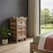 Homeroots 16" Modern Rustic Three Drawer Accent Chest 389701 - alternate 10