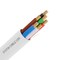 Syston Cable Technology 22/6 Alarm Control Cable Wire, 100% Stranded Copper, Plenum CMP Unshielded, Low Voltage, ETL, 50 ft 5528-50WH - alternate 1