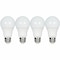 Satco 9.5W A19 LED Frosted 27K E26 Base 220 Degree Beam 120V Non-Dim 4PK S39596 - alternate 1