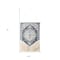 Homeroots 26" X 49" Blue And White Flower Floral Cotton Macrame Hanging Tapestry 548327 - alternate 7
