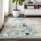 Jonathan Y Contemporary POP Modern Abstract Vintage Cream/Blue 5 ft. x 8 ft. Area Rug CTP104A-5 - alternate 8