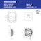 Iliving Wall Mounted Smart Remote 10 in. Shutter Exhaust Fan with Thermostat, Humidistat, Timer ILG8SF10VC - alternate 10