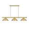Z-Lite Vanguard Rubbed Brass 3 Light Billiard 3050-3RB-RB15 - alternate 8