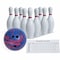 Champion Sports Plastic Bowling Ball & Pin Set BPSET - alternate 1
