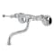 Kingston Brass Double-Handle Wall Mount Bathroom Faucet, Polished Chrome KS316C - alternate 1