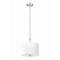 Z-Lite Linden Brushed Nickel 1 Light Pendant 1962P12-BN-LED - alternate 7