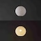 Jonathan Y Lacey 12 in. 1-Light Modern Bohemian Woven Paper Rope Round Globe LED Pendant, White/Black JYL1134A - alternate 10