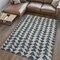 Jonathan Y Aisha Moroccan Triangle Geometric Cream/Navy 8 ft. x 10 ft. Area Rug MOH206D-8 - alternate 8