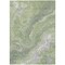 Homeroots 5' X 8' Artichoke Green Lavender And Ivory Abstract Washable Indoor Outdoor Area Rug 618191 - alternate 9