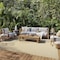 Homeroots 8' X 10' Natural Geometric Indoor Outdoor Area Rug 572669 - alternate 9