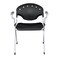 Regency Rico Classroom Training Stack Chair with Arms, Black, 11PK 306-BK-11PK - alternate 8