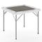 Flash Furniture Silas 34.5 in Square 4-Player White Folding Card Game Table, Gray Playing Surface and Cup Holders DAD-MJZ-88-WHGY-GG - alternate 1