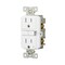 Eaton Wiring Devices Eaton GFCI Receptacle, 125 V, 15 A, NEMA: NEMA 5-15R, Back, Side Wiring, White GF15W-3-L - alternate 6