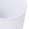 Happimess Axel Modern Minimalist Hammered Steel 2 Gal Waste Bin, Matte White, 2PK HPM1110D-SET2 - alternate 5