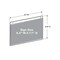 Omnimed Small Acrylic Sign Holders 8.5in W X 6.25in H, 5PK 304090 - alternate 6