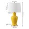 Jonathan Y Julian 29" Traditional Classic Ceramic Urn LED Table Lamp, Yellow JYL4026H - alternate 9