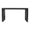 Homeroots 56" Graphite Reclaimed Wood Sled Writing Desk 608138 - alternate 8