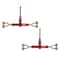 Mytee Products 5/16 in - 1/4 in Jaw Jaw Chain Load Binder 6-5/16 in Barrel, 3,500 lbs WLL, 2PK CBRS-J-J-6x2 - alternate 1