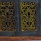 Homeroots 91in Brown Gray and Green Solid Wood Buffet Table with Two Doors 488606 - alternate 7