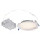 Westinghouse 12W 80W Eq. 6 Slim Recessed LED Downlight, Color Temp Selection, Dimmable, Stepped Baffle, White 5227100 - alternate 1