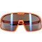 Bouton Optical Enhanced Coverage Full Frame Safety Glasses, w/Hi-Vis Orange Frame, Blue Mirror Plus PRO Lens, and Ant 250-43-0006 - alternate 5